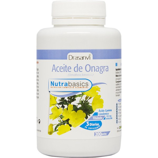 Drasanvi Aceite De Onagra 200 Perlas BULEVIP