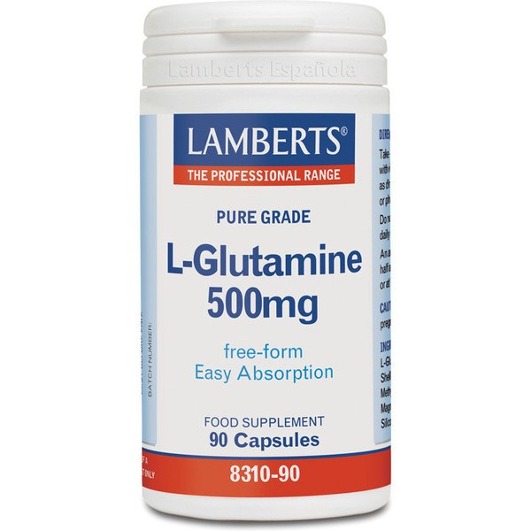 Lamberts L-glutamina 500 Mg 90 Caps