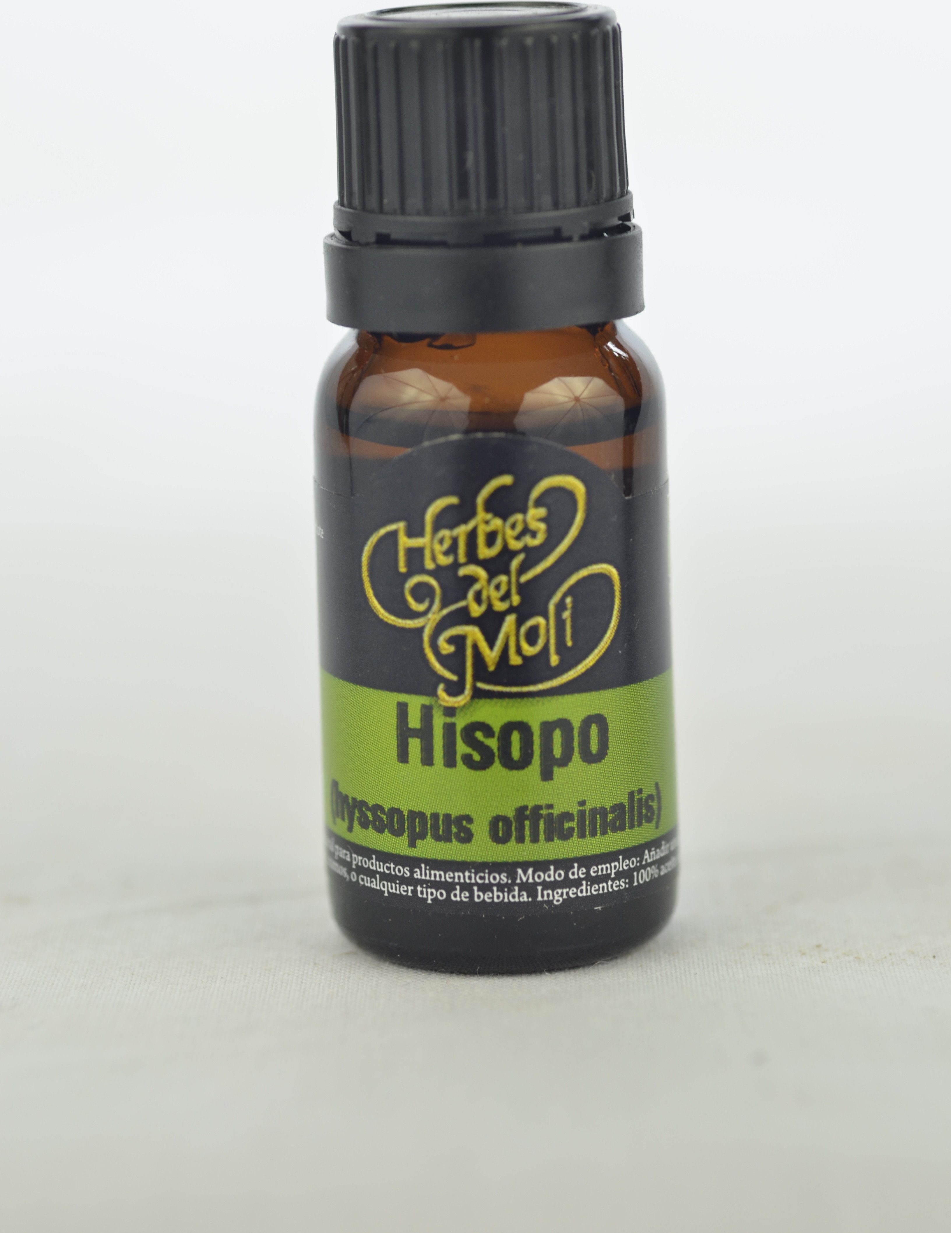 Herbes Del Moli Aceite Esencial Hisopo Eco 10 Ml Herbes Del Moli Aceite Esencial Hisopo Eco 10 Ml