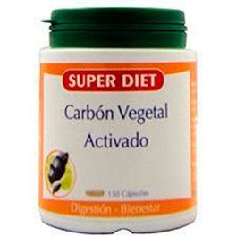 Superdiet Carbon Vegetal 150 Caps