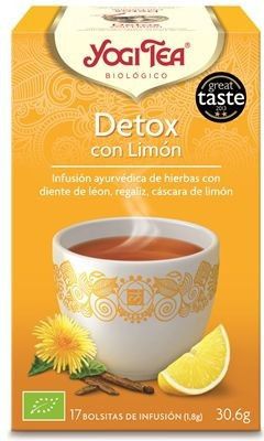 Yogi Tea Detox Con Limon 17 X 1,8 Gr Yogi Tea Detox Con Limon 17 X 1,8 Gr