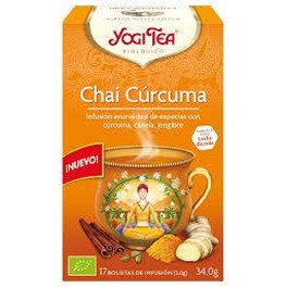Yogi Tea Chai Curcuma 17 Bolsitas X 2 Gr