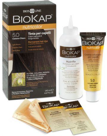 Biokap 5.22 Plum Red Dye - 140 Ml Rojo Ciruela Biokap 5.22 Plum Red Dye - 140 Ml Rojo Ciruela