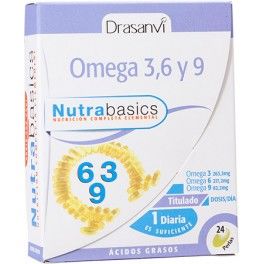 Drasanvi Omega 3-6-9 24 perlas Drasanvi Omega 3-6-9 24 perlas