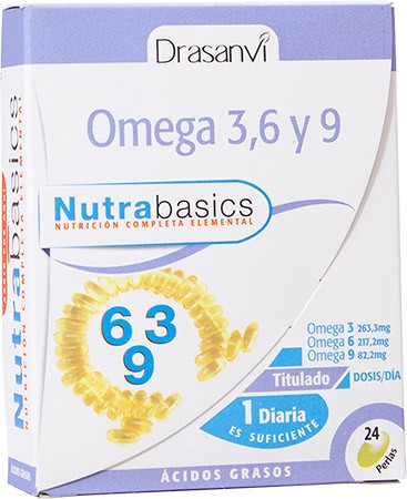 Drasanvi Omega 3-6-9 24 perlas Drasanvi Omega 3-6-9 24 perlas