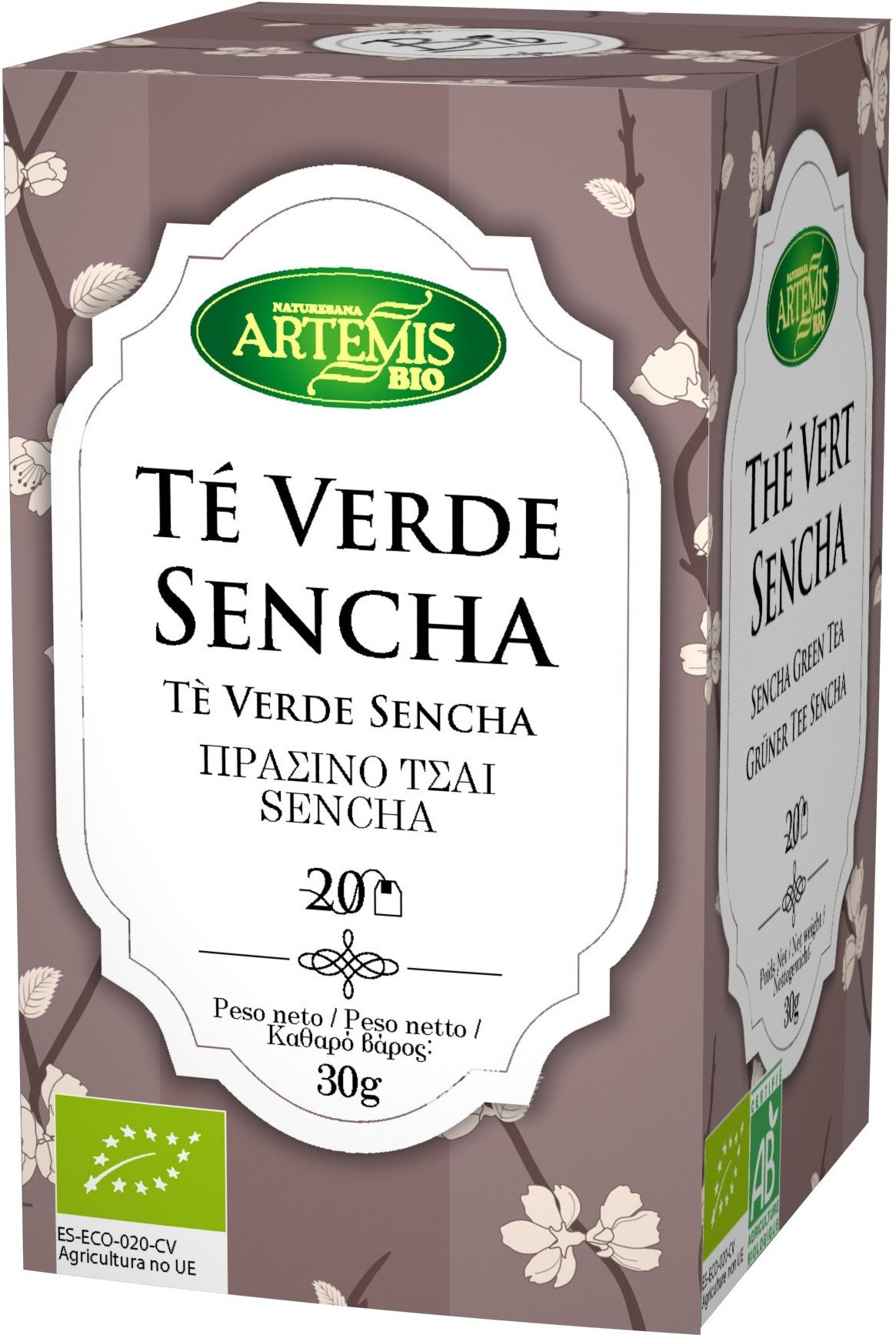 Artemis Bio Te Verde Sencha Eco 20 Filtros Artemis Bio Te Verde Sencha Eco 20 Filtros