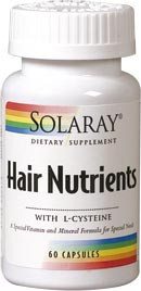 Solaray Hair Nutrients 60 Caps Solaray Hair Nutrients 60 Caps