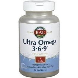Kal Ultra Omega 3 6 9 50 Perlas