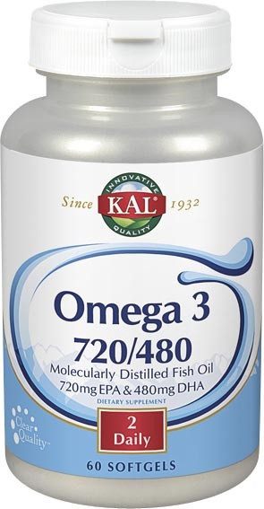 Kal Omega 3 720/480 60 Perlas Kal Omega 3 720/480 60 Perlas