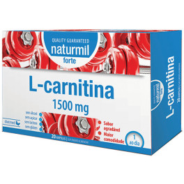 Naturmil L-carnitina Strong 20 Ampollas