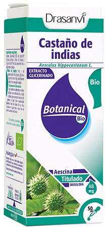 Drasanvi Glicerinado Bio de Castaño de Indias 50 ml Drasanvi Glicerinado Bio de Castaño de Indias 50 ml