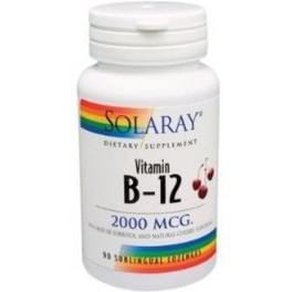 Solaray Vitamina B12 2000 Mcg 90 Comp