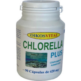 Oikos Vital Chlorella 420 Mg 90 Caps