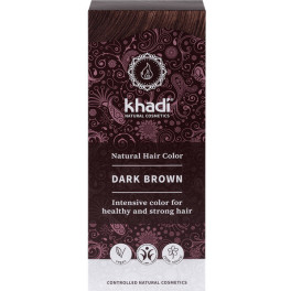 Khadi Herbal Color Castaño Oscuro 500 G