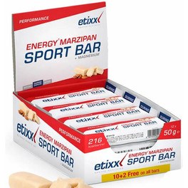 Etixx Energy Sport Bar + Magnesio Mazapan 12 Barritas X 50 Gr