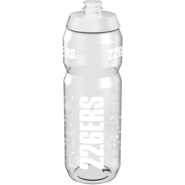 226ERS Bidon garrafa de plástico 750cc Knolling superlight branco