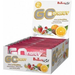 BioTechUSA GO Energy Bar 32 barritas x 40 gr BioTechUSA GO Energy Bar 32 barritas x 40 gr