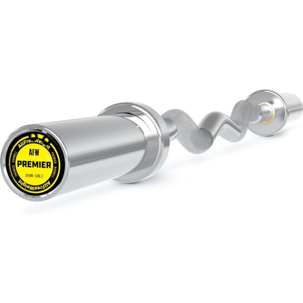 Afw Barra Premier Chromed Curl Z 120 Cm.