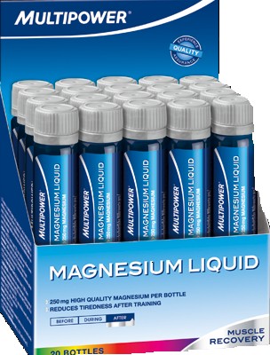 Multipower Magnesio Liquido 20 viales x 25 ml Multipower Magnesio Liquido 20 viales x 25 ml