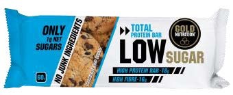 Gold Nutrition Total Protein Bar Low Sugar 10 barritas x 60 gr Gold Nutrition Total Protein Bar Low Sugar 10 barritas x 60 gr