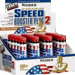 Weider Speed Booster Plus 2 - 20 ampollas x 25 ml Weider Speed Booster Plus 2 - 20 ampollas x 25 ml