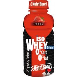 Nutrisport Iso Whey Drink 20 g 12 botellas x 330 ml Nutrisport Iso Whey Drink 20 g 12 botellas x 330 ml