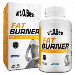 VitOBest Fat Burner Triple Acción 90 capsulas  Quemagrasas