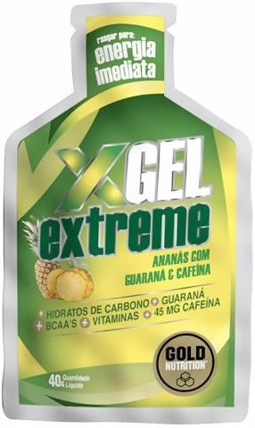 Gold Nutrition Extreme Gel con Guaraná 24 geles x 40 gr Gold Nutrition Extreme Gel con Guaraná 24 geles x 40 gr