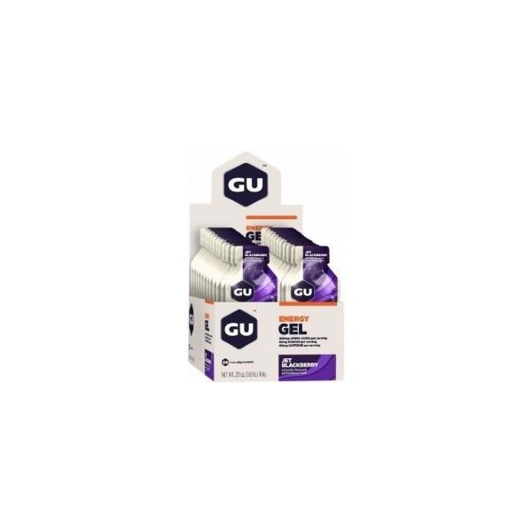 GU Energy Gel con 40 mg de Cafeína - 24 geles x 32 gr