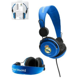 Seva Import Auriculares Casco Real Madrid Unisex Azul