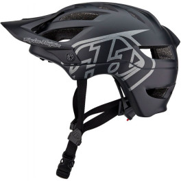 Troy Lee Designs A1 Helmet Drone Black /Silver (Niñ@s) - Casco Ciclismo
