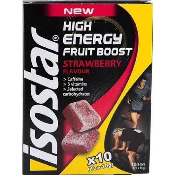Isostar Gummies High Energy Fruit Boost 10 gommes x 10 gr
