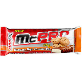 Amix McPro Protein Bar 1 barrita x 35 gr Sustitutivos de comida Recuperación Muscular
