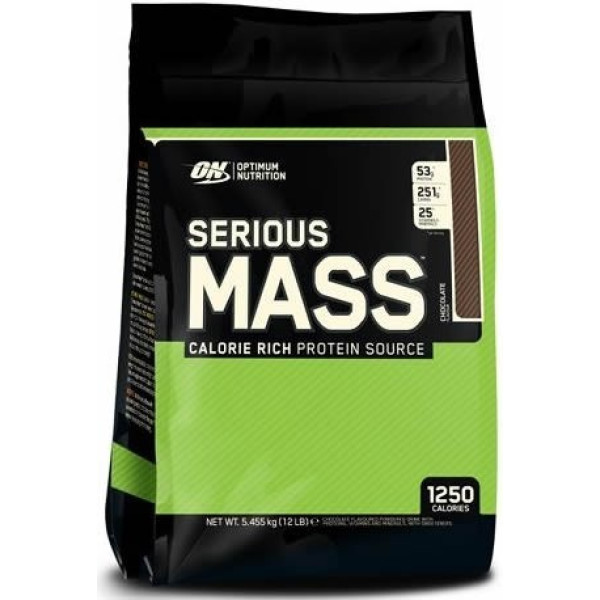 Optimum Nutrition Protein On Serious Mass 12 Lbs (5,45 Kg)