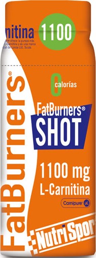 Nutrisport Fat Burners Shot 20 botellitas x 60 ml Nutrisport Fat Burners Shot 20 botellitas x 60 ml
