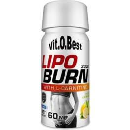 VitOBest LipoBurn 3300 con L-Carnitina 1 vial x 60 ml