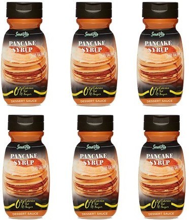 Servivita Salsa Para Postres Sin Calorías 6 botes x 320 ml Servivita Salsa Para Postres Sin Calorías 6 botes x 320 ml