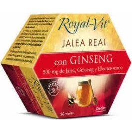 Dietisa Royal Vit Jalea Real Gingseng con Taurina 20 viales x 10 ml