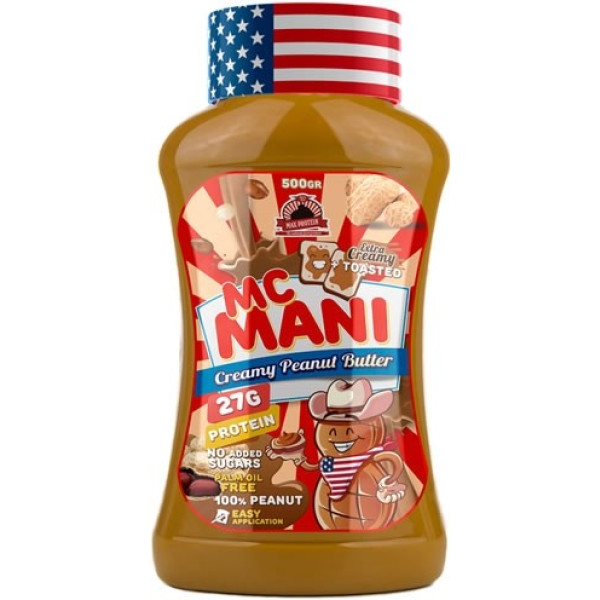 Max Protein Mc Mani Erdnussbutter - Erdnussbutter 500 gr
