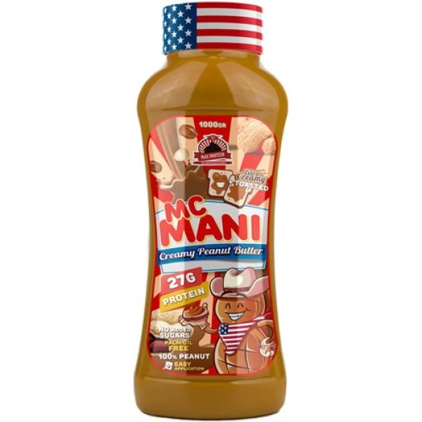 Max Protein Mc Mani Peanut Butter - Burro Di Arachidi 1000 gr