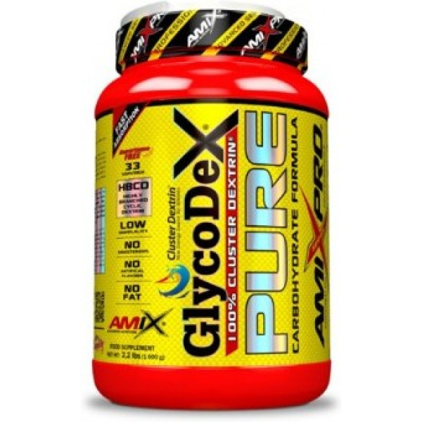 Amix Pro Glycodex Pure 1 Kg - Samengesteld uit Snelle Opname Koolhydraten, Cluster Dextrine / Bevordert Spierherstel