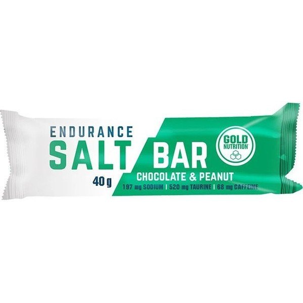 GoldNutrition Endurance Salt Bar - Barrita Proteica 1 barrita x 40 gr