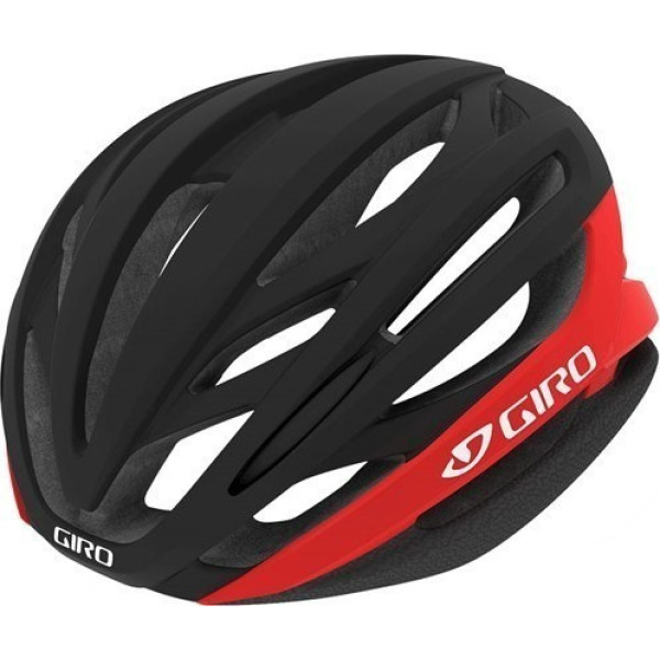 Casque Giro Syntax Noir Mat Rouge