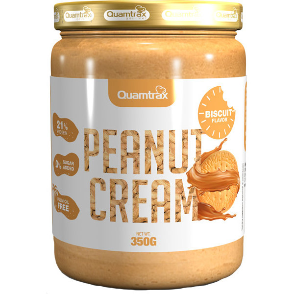 Quamtrax Peanut & Biscuit Cream - Crème de cacahuète et biscuit