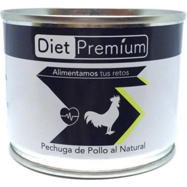 Diet Premium Lata De Pollo (100% Pechuga) En Conserva Natural 100 Gr