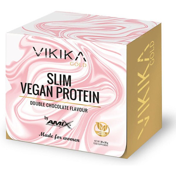 Vikika Gold by Amix Slim Vegan Protein 30 sobres X 20 gr Proteína Vegetal