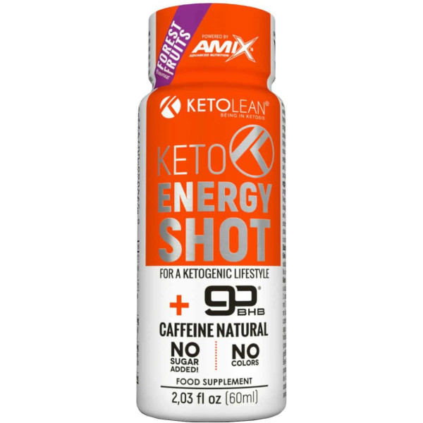 Amix Ketolean - Keto goBHB Energy Shot 1 Vial X 60 Ml - Caffeine Natural