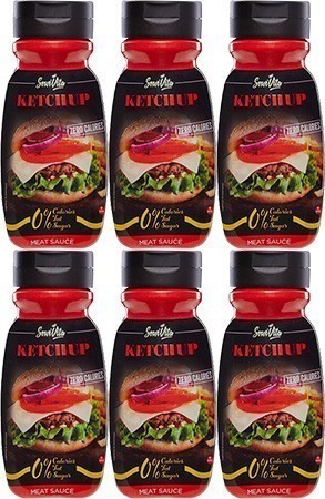 Servivita Salsa Ketchup sin Calorias 6 Botes x 305 ml Servivita Salsa Ketchup sin Calorias 6 Botes x 305 ml