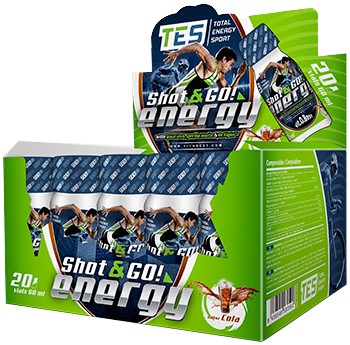 VitObest Shot & Go! Energy 20 viales x 60 ml VitObest Shot & Go! Energy 20 viales x 60 ml