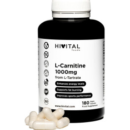 Hivital L-carnitina 1000 Mg  180 Cápsulas Veganas